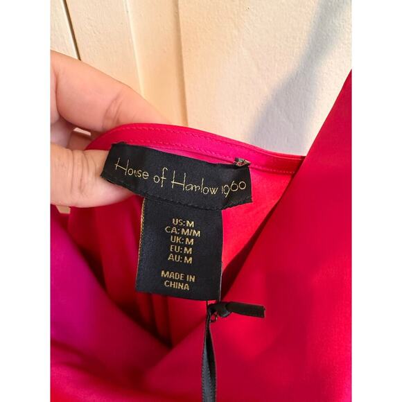 NWT House of Harlow 1960 Satin Dress Size Medium - Picture 6 of 6